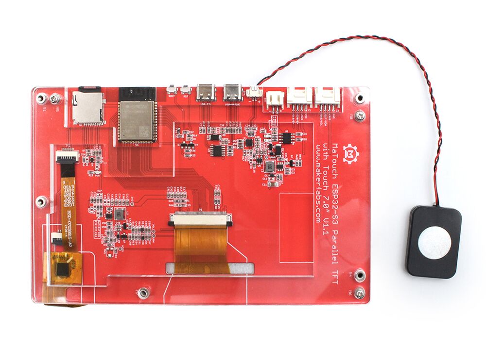 MaTouch ESP32-S3 7" 1024*600 Parallel TFT Touch Screen - 画像 (4)