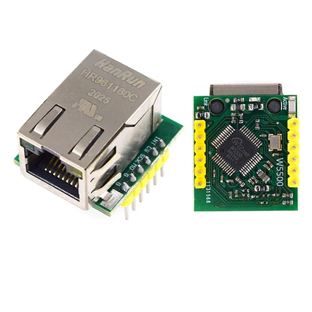 W5500 Chip New SPI to LAN/ Ethernet Converter TCP / IP 51 / STM32 microcontroller program over - Imagen 4