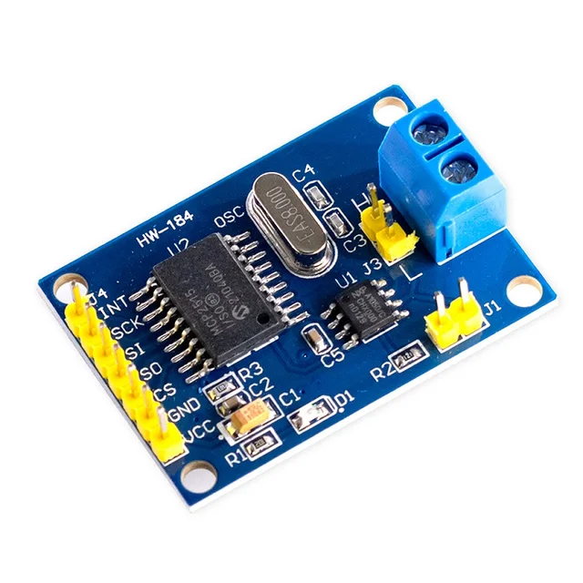 Módulo de bus CAN MCP2515, receptor SPI TJA1050 para controlador ARM MCU 51