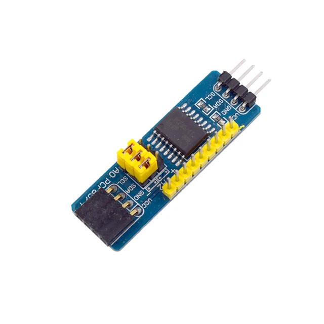 Placa de expansión de E/S PCF8574 con interfaz I2C de 8 bits, módulo de desarrollo y evaluación de bus I2C para AVR STM8 C8051F y Arduino