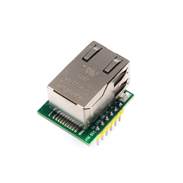 W5500 Chip New SPI to LAN/ Ethernet Converter TCP / IP 51 / STM32 microcontroller program over - Imagen 3