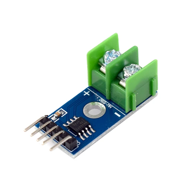 MAX6675 Module + K Type Thermocouple Thermocouple Senso Temperature Degrees Module - Imagen 2