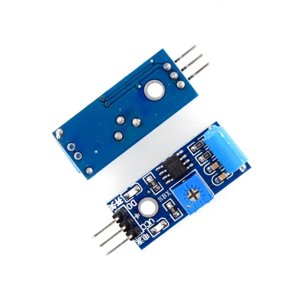 Módulo sensor de vibración de tipo normalmente cerrado Módulo sensor de alarma Interruptor de vibración SW-420 para Arduino