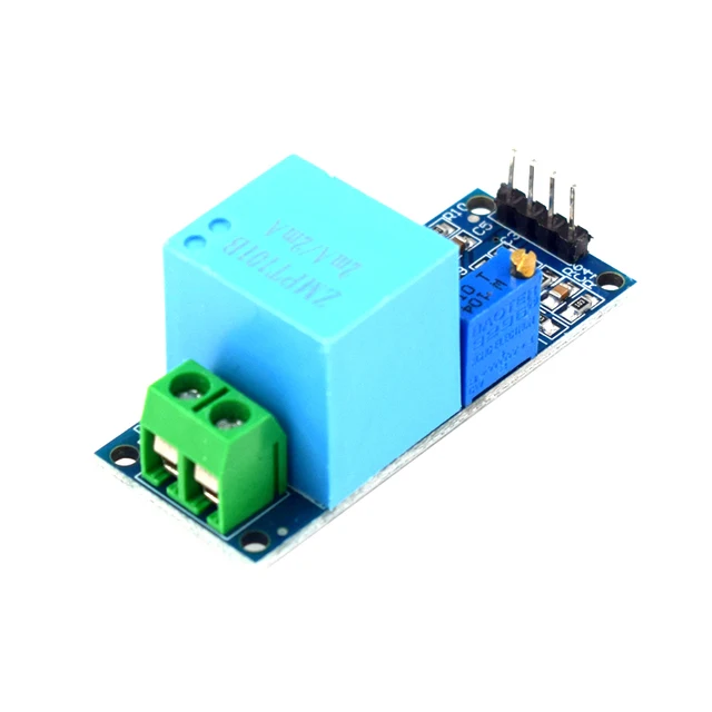 ZMPT101B Unidirectional AC output voltage sensor of active single-phase voltage transformer module for Arduino Mega zmpt101b 2mA - 画像 (2)