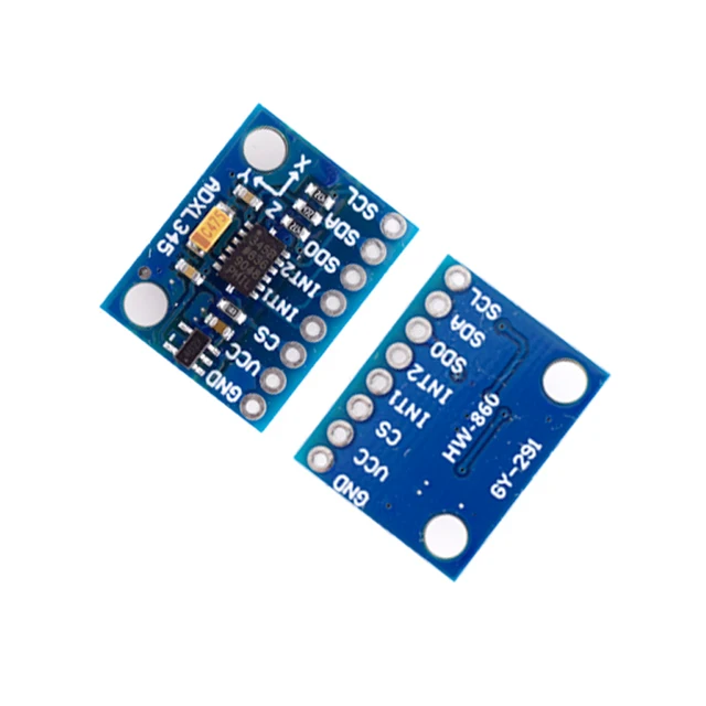 GY-291 ADXL345 デジタル3軸重力加速度傾斜モジュール IIC/SPI伝送 在庫あり
