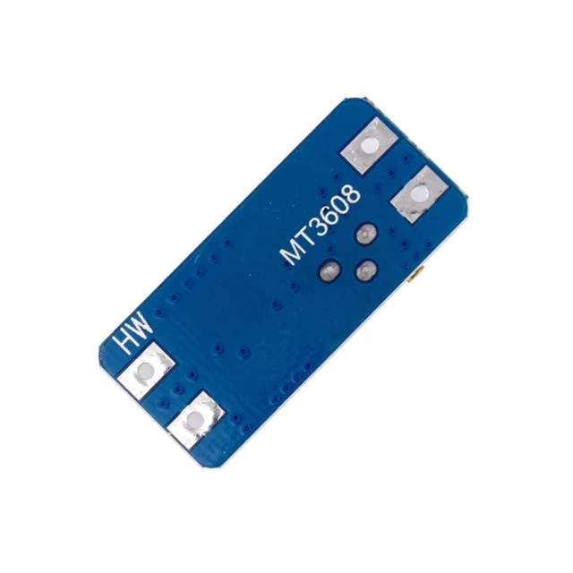 5PCS MT3608 Boost Module DC-DC Step Up Converter Booster Power Supply Module Board Max 2A 2V-24V To 5/9/12/28V for Arduino - Imagen 2