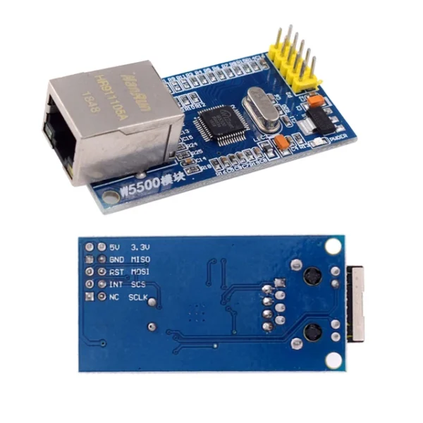 Chip W5500 Nuevo convertidor SPI a LAN/Ethernet TCP/IP 51/programación de microcontrolador STM32