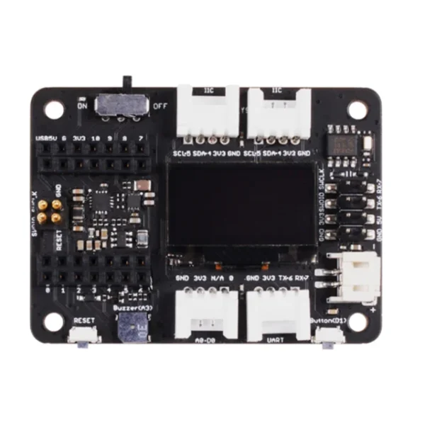 Seeed Studio拡張ボードベース(XIAO用、Grove OLEDディスプレイ、IIC、UART、アナログ/デジタル、SWDデバッグ、回路、Python対応)