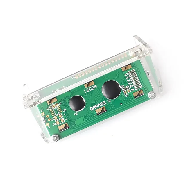 Transparent Acrylic Shell for LCD1602 LCD Screen with Screw/Nut LCD1602 Shell Case Holder (no with 1602 LCD) - Imagen 3