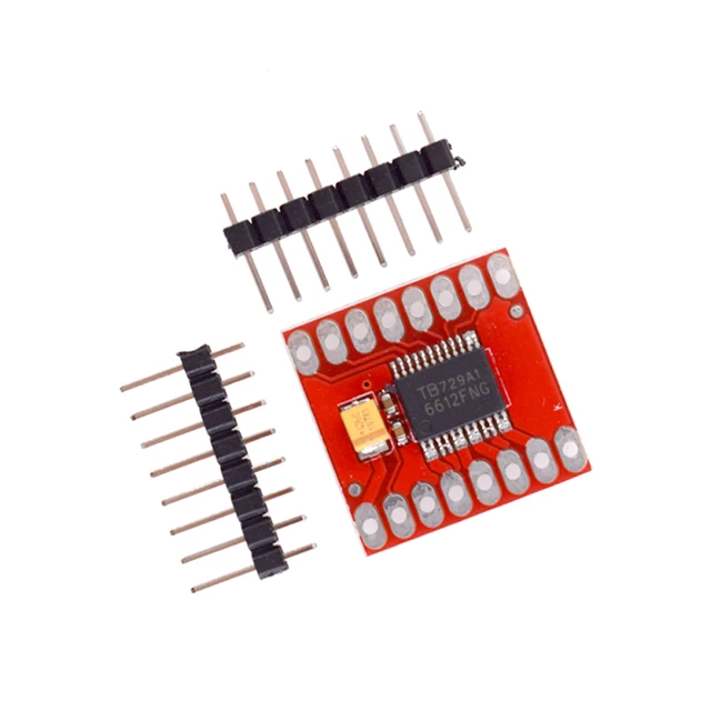 TB6612デュアルモータードライバー1A TB6612FNGマイクロコントローラー(Arduino用L298Nより優れています)