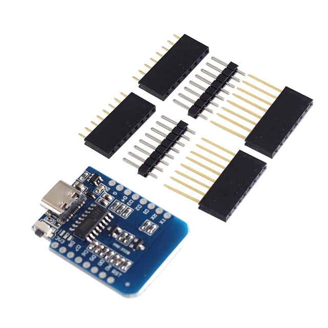 Type-C Micro USB D1 Mini NodeMcu ESP8266 ESP-12F Mini NodeMCU Lua 4M Bytes WiFi Module Wireless WiFi Module for Arduino - 画像 (4)