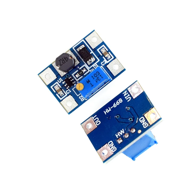 SX1308 DC-DC 2-24V to 2-28V Step Up Adjustable Power Module Step Up Boost Converter Large current 2A - 画像 (3)