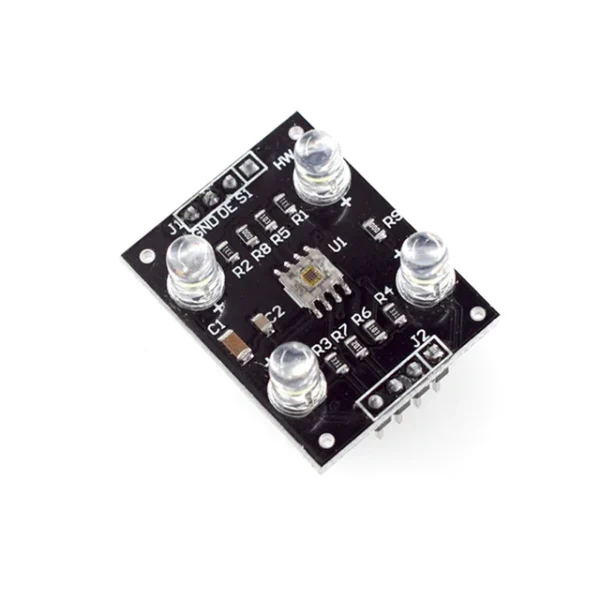 Sensor de reconocimiento de color TCS230 TCS3200 Módulo sensor de color Accesorios para MCU DIY Entrada de CC 3-5V