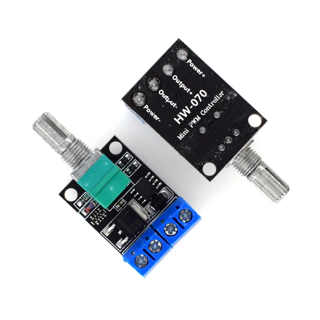 5V 12V 10A Voltage Regulator PWM DC Motor Speed Controller Governor Stepless Speed Regulator LED Dimmer Power Controller - Image 4