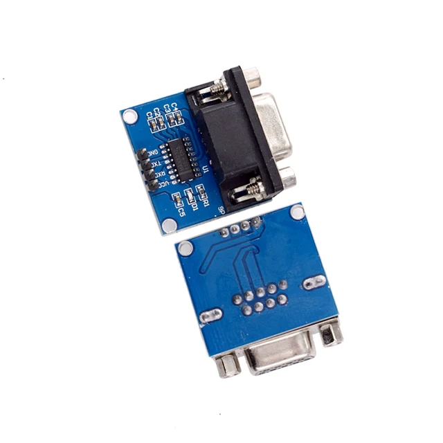 MAX3232 RS232 to TTL Serial Port Converter Module DB9 Connector MAX232 For Arduino - 画像 (3)