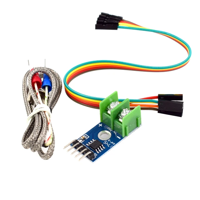 Módulo MAX6675 + Termopar tipo K Módulo sensor de temperatura en grados