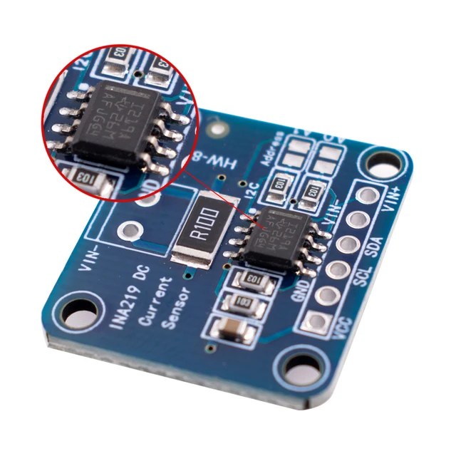 INA219 Bi-directional DC Current Power Supply Sensor Breakout Module DIY 3V-5V IIC I2C Power Monitoring Sensor Module - 画像 (3)