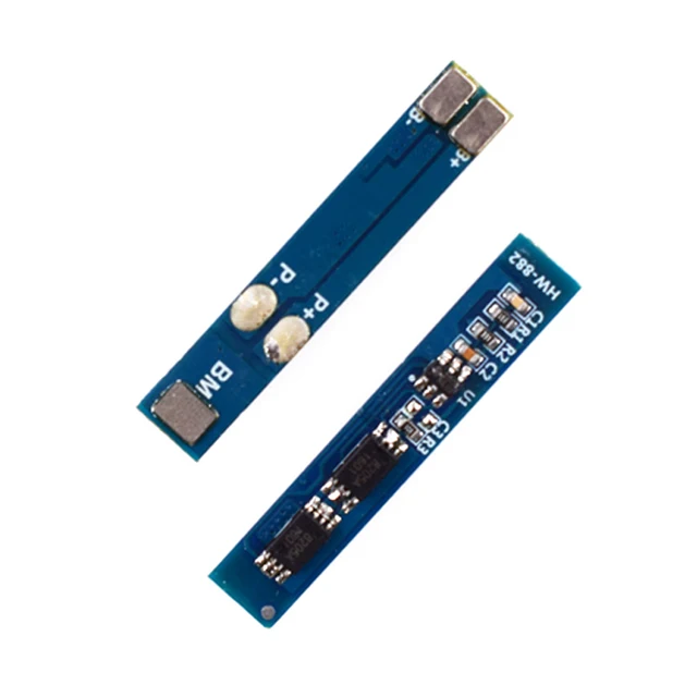 5 unidades de batería de litio-ion Li-ion 2S 3A 7.4V 8.4V 18650, placa de protección de cargador BMS PCM para paquete de celdas de batería de litio-ion Li-Li