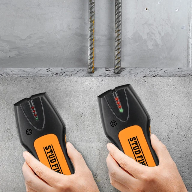 Wall Metal Detector Wall Scanner Metal Detector Electric Metal Wood Studs AC Live Wires Finder Electric Detection Instrument – Bild 5