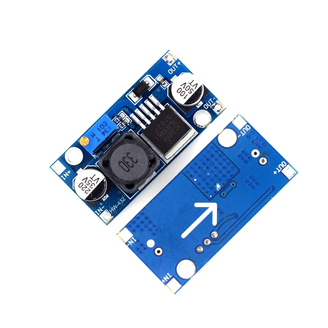XL6009 4A Boost Converter Step Up Adjustable 15W 5-32V to 5-50V DC-DC Power Supply Module LM2577 Step-up Module – Bild 3