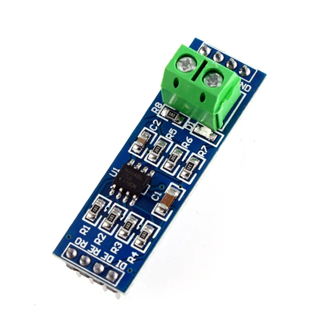 Módulo MAX485 RS-485 TTL a RS485, módulo convertidor MAX485CSA para accesorios de desarrollo de microcontroladores Arduino MCU