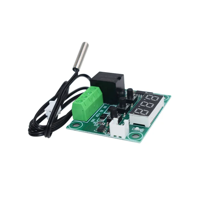 W1209 Digital Thermostat Temperature Controller Miniature Thermostat Temperature Control Switch Panel with Waterproof NTC Probe - Imagen 4