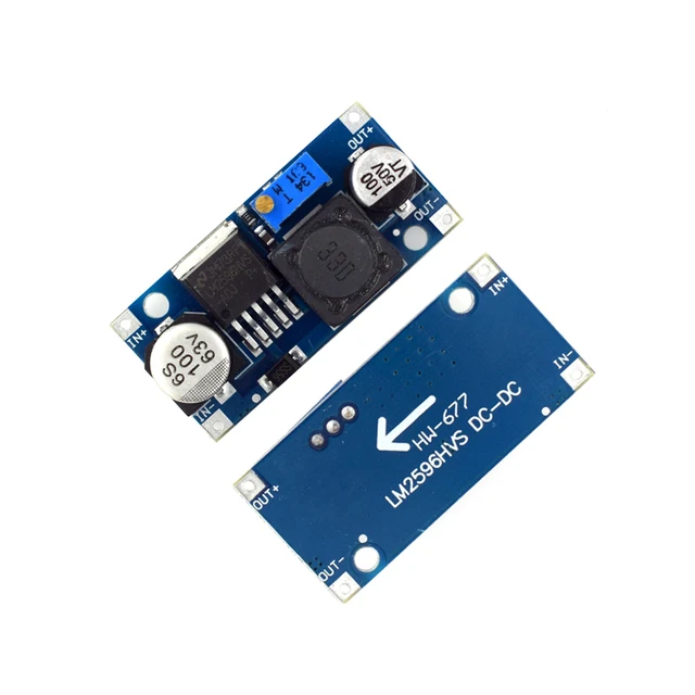 LM2596HVS LM2596 HV LM2596HV Módulo convertidor reductor ajustable DC-DC de 4V - 48V a 3V - 40V Limitación de corriente