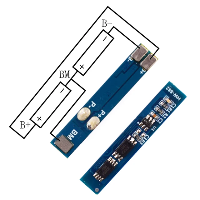 5PCS 2S 3A Li-ion Lithium Battery 7.4v 8.4V 18650 Charger Protection Board bms pcm for li-ion lipo battery cell pack - Imagen 3