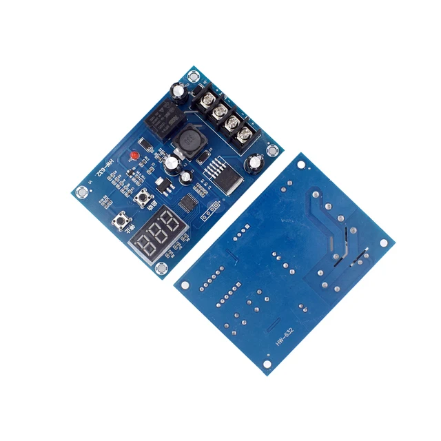HW-632 Charging Control Module 12-24V Storage Lithium Battery Charger Control Switch Protection Board With LED Display NEW - Imagen 4