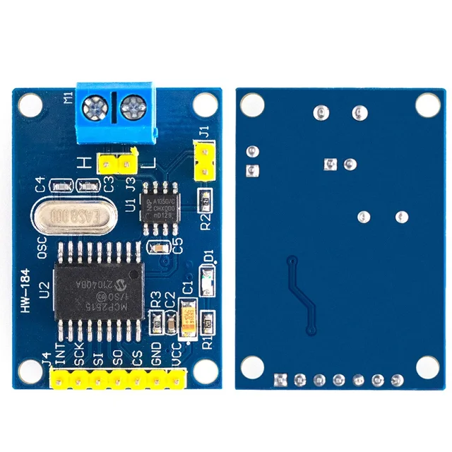 MCP2515 CAN Bus Module Board TJA1050 Receiver SPI For 51 MCU ARM Controller - Imagen 3