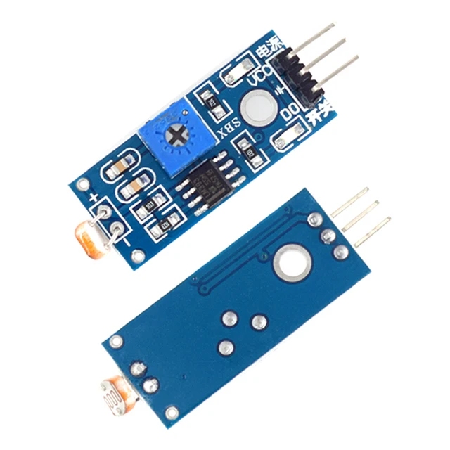 Photosensitive Sensor Module 3Pin 3.3V-5V Photoresistor Light Detection Resistance Module Photo Resistor for Arduino - 画像 (2)