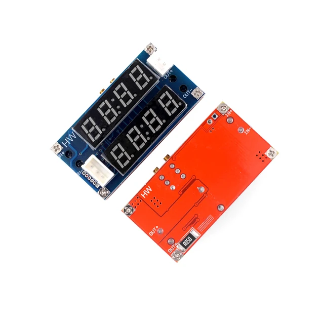 XL4015 5A 75W Adjustable Power CC/CV Step-Down Charge Module LED Driver Voltmeter Ammeter Constant Current Voltage - 画像 (3)