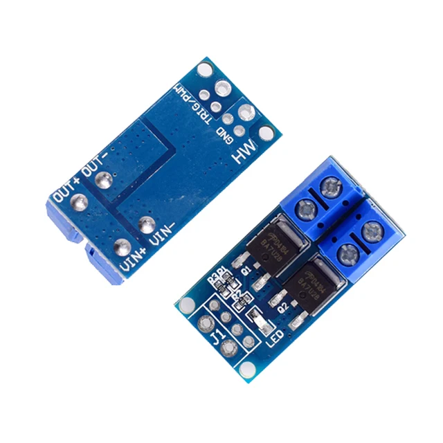 15A 400W High Power MOS Tube Field Effect Switch Trigger Switch Driver Module PWM Adjustable Electronic Switch Control Board - Imagen 3