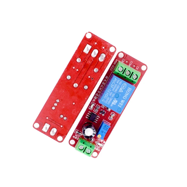 DC 5V 12V Time Delay Relay NE555 Time Relay Shield Timing Relay Timer Control Switch Car Relays Pulse Generation Duty Cycle - 画像 (3)