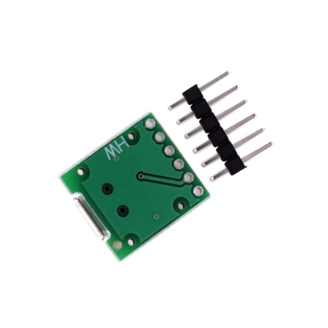 CH340E MSOP10 USB to TTL Serial Converter, 5V/3.3V Alternative CH340 E Module Micro USB Interface For Arduino Pro mini - 画像 (2)