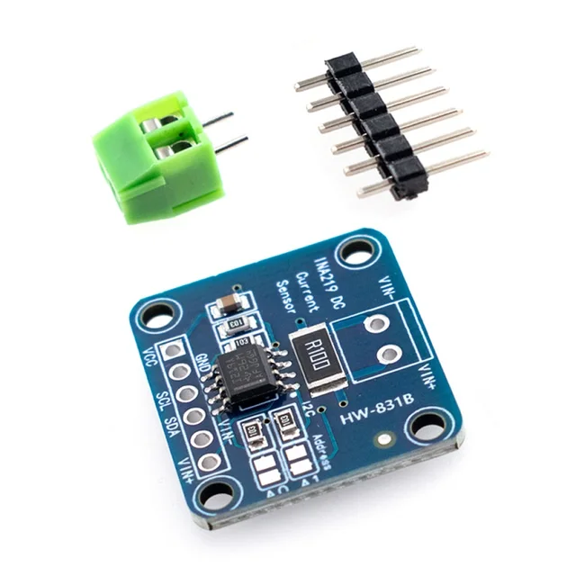 INA219 双方向DC電流電源センサーブレークアウトモジュール DIY 3V-5V IIC I2C電源監視センサーモジュール