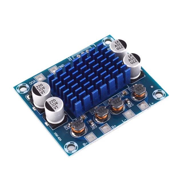 XH-A232 30W+30W 2.0 Channel Digital Stereo Audio Power Amplifier Board DC 8-26V 3A TPA3110 for Arduino - Imagen 2