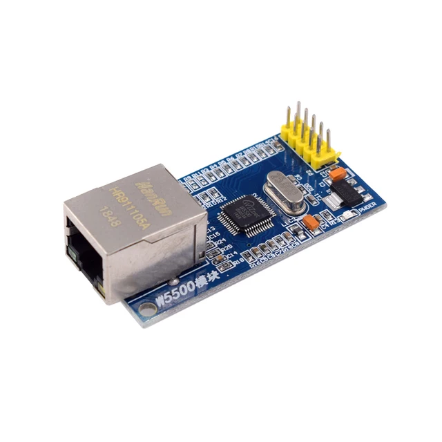 W5500 Chip New SPI to LAN/ Ethernet Converter TCP / IP 51 / STM32 microcontroller program over - Imagen 2