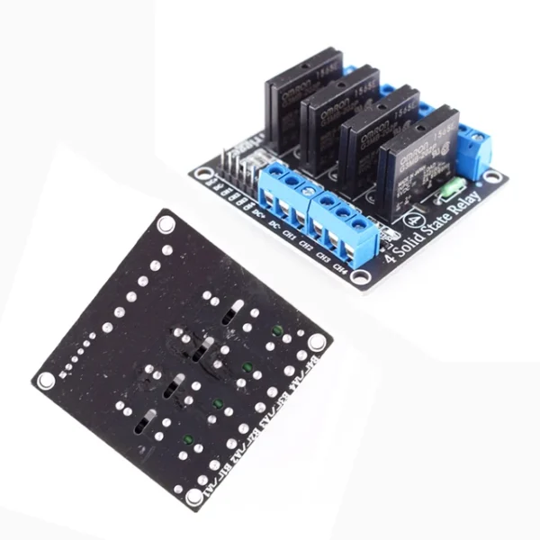 Módulo de relé de estado sólido (SSR) G3MB-202P de 1, 2, 4, 6 y 8 canales, nivel bajo, 5 V, salida de 250 V y 2 A con fusible resistivo para Arduino.