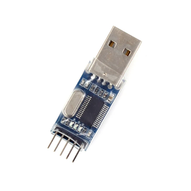 PL2303 USB To RS232 TTL Converter Adapter Module DC 3.3V 5V PL2303HX STC Microcontroller Brush Machine Board - 画像 (4)