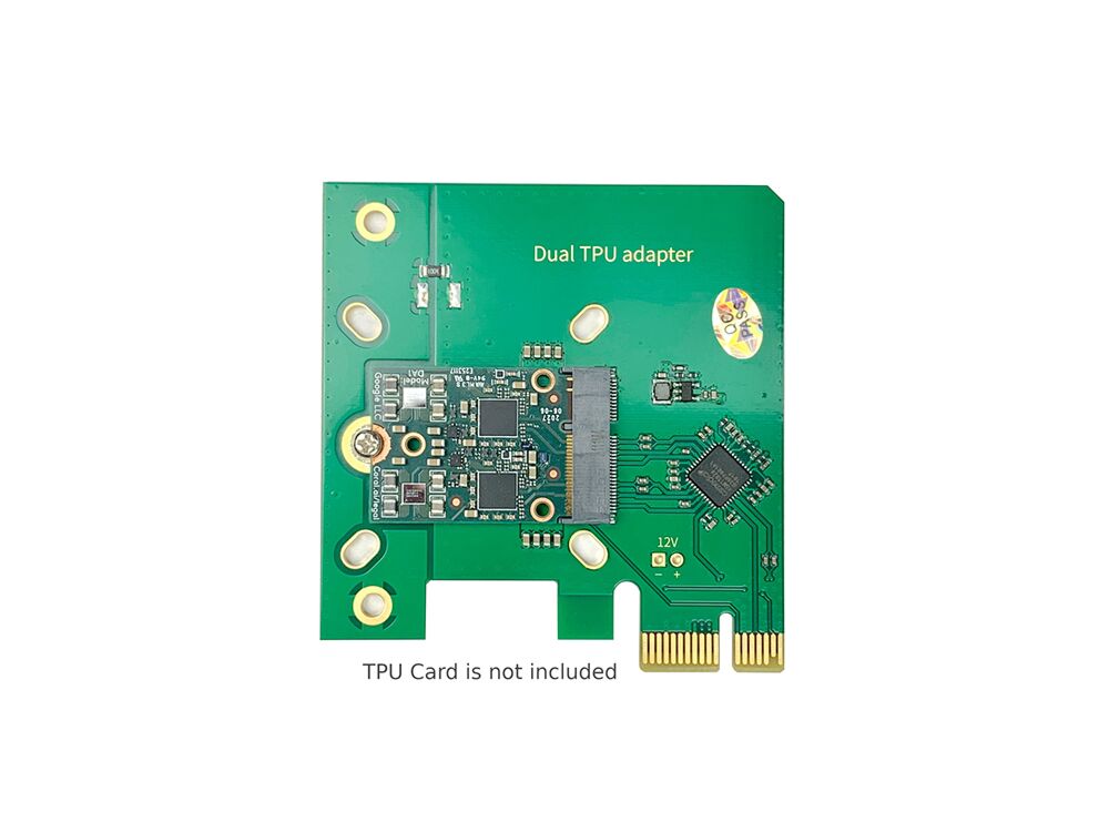 Dual Edge TPU Adapter - PCIe x1 Low Profile - 画像 (6)