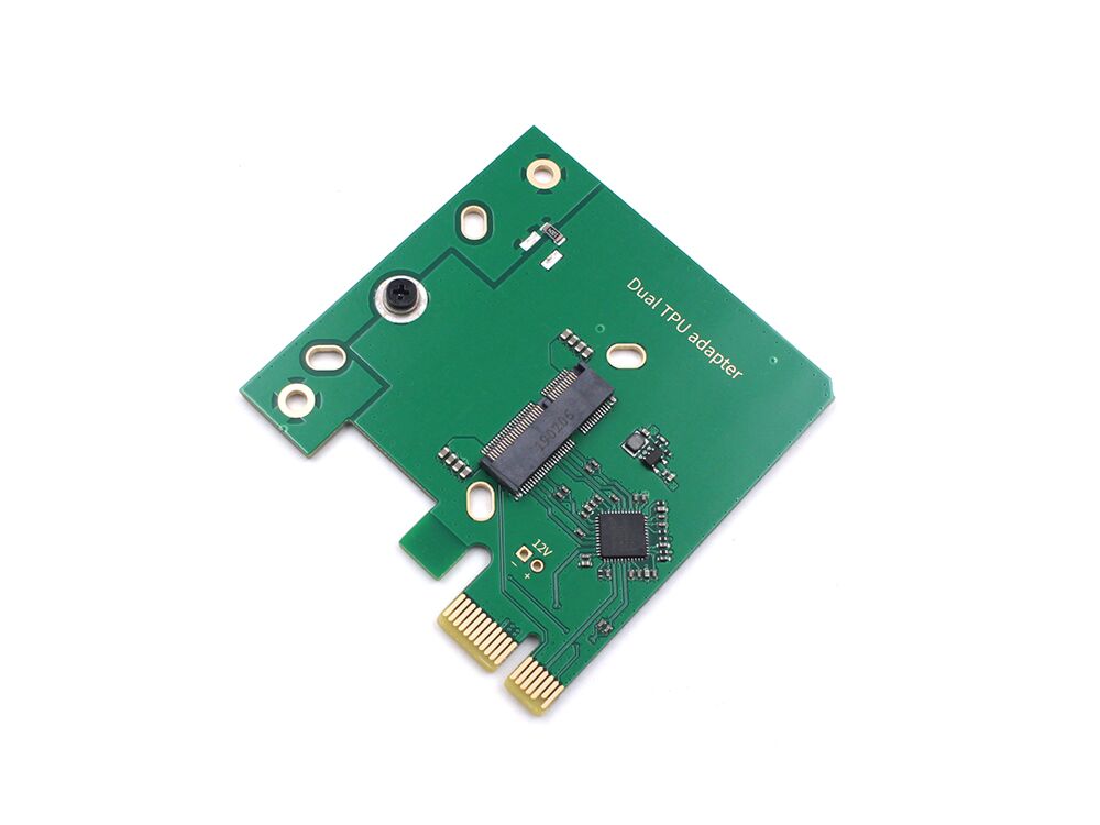 Dual Edge TPU Adapter - PCIe x1 Low Profile - 画像 (3)