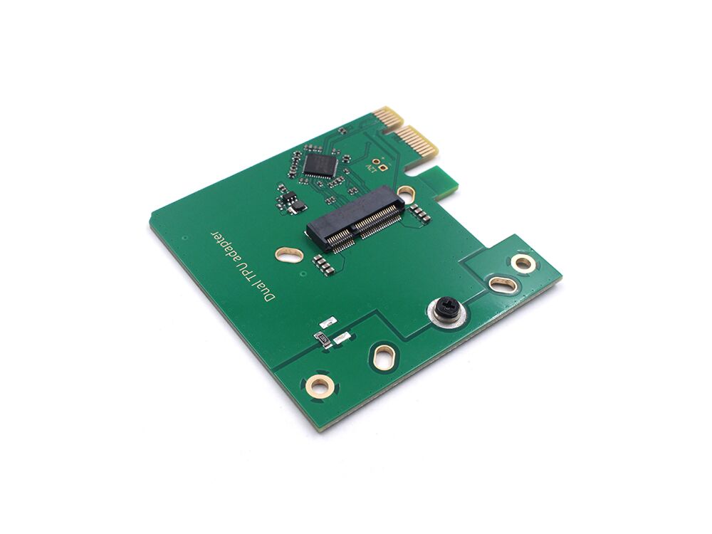 Dual Edge TPU Adapter - PCIe x1 Low Profile - 画像 (4)