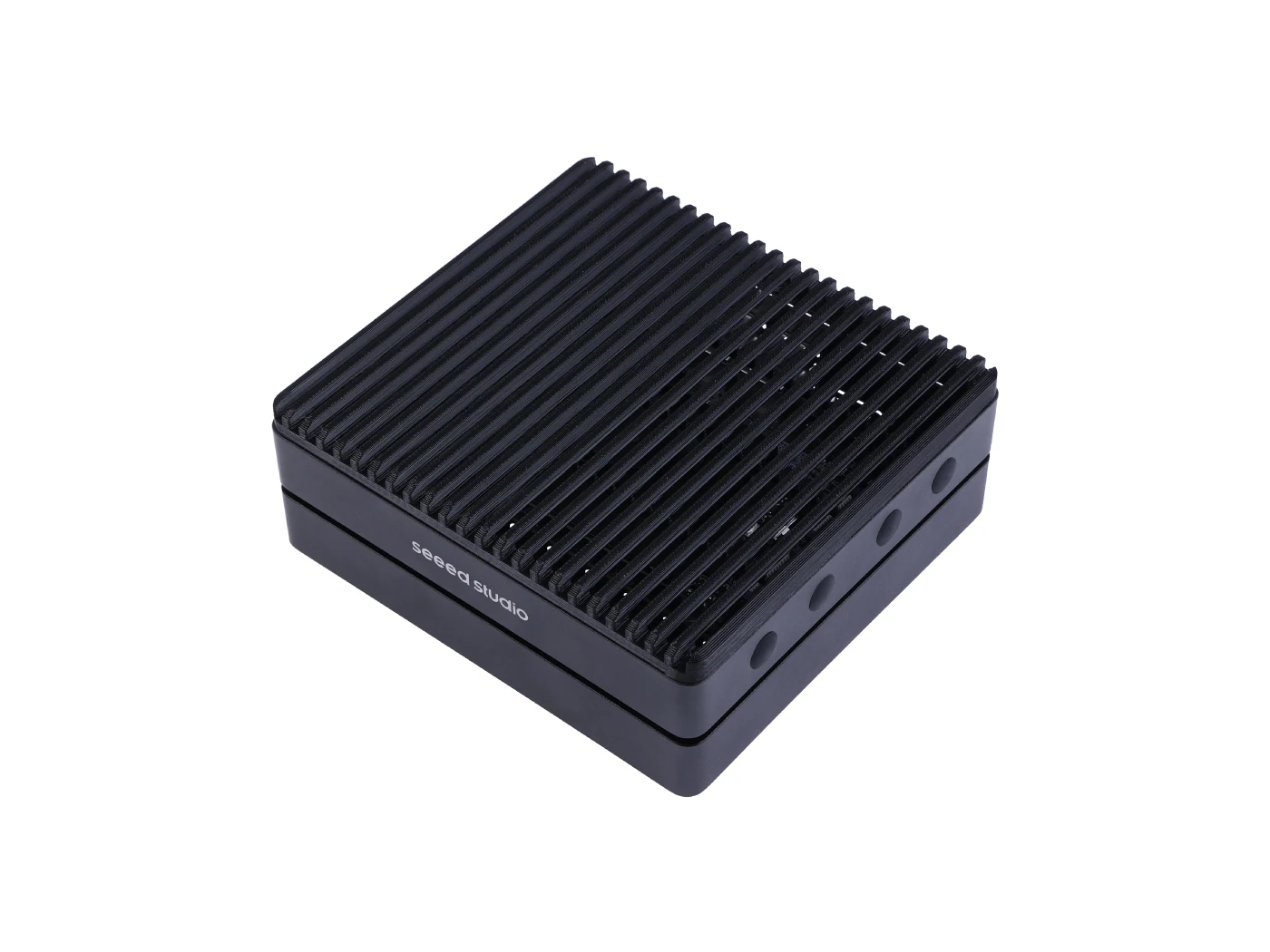 Dispositivo informático reComputer J4012 Edge AI con NVIDIA Jetson Orin NX de 16 GB preinstalado, Jetpack 5.1.1, SSD de 128 GB, 4 puertos USB 3.2, HDMI y GbE.
