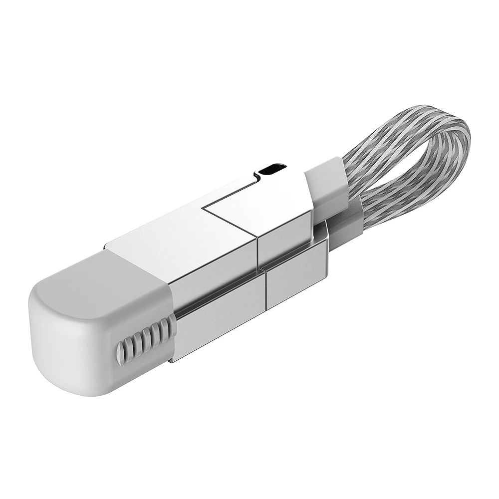 4 in 1 Multi Fast Charging Cable Keychain PD for iPhone Lightning 27W Andriod TYPE-C 60W QC 27W Fast Charging Data Cable Keychai - Imagen 4