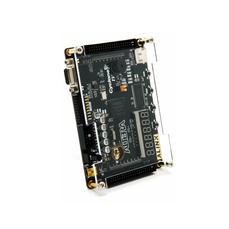Alinx AX301 ALTERA FPGA Black Gold Development Board CYCLONE IV EP4CE6 with video tutorial - Imagen 2
