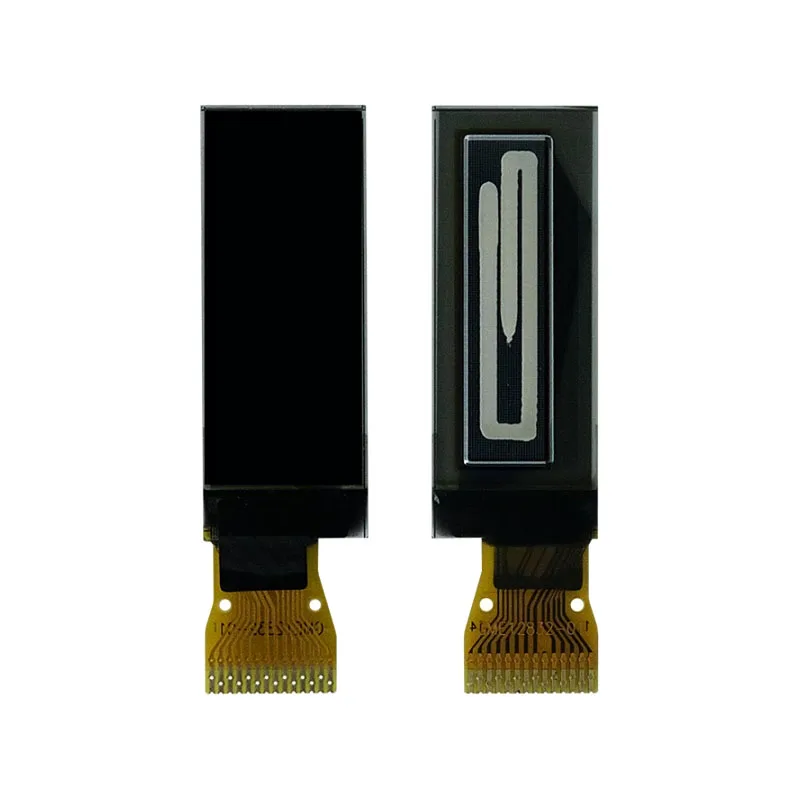 0.91-inch OLED Display Module - SSD1306 Driver, 128x32 Resolution, Monochrome (White/Blue/Yellow), I2C Interface, Bare Panel - 画像 (2)