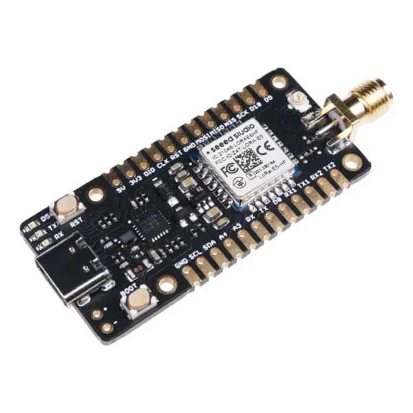 Wio-E5 mini Dev Board - STM32WLE5JC, ARM Cortex-M4 and SX126x embedded, supports LoRaWAN on EU868 & US915