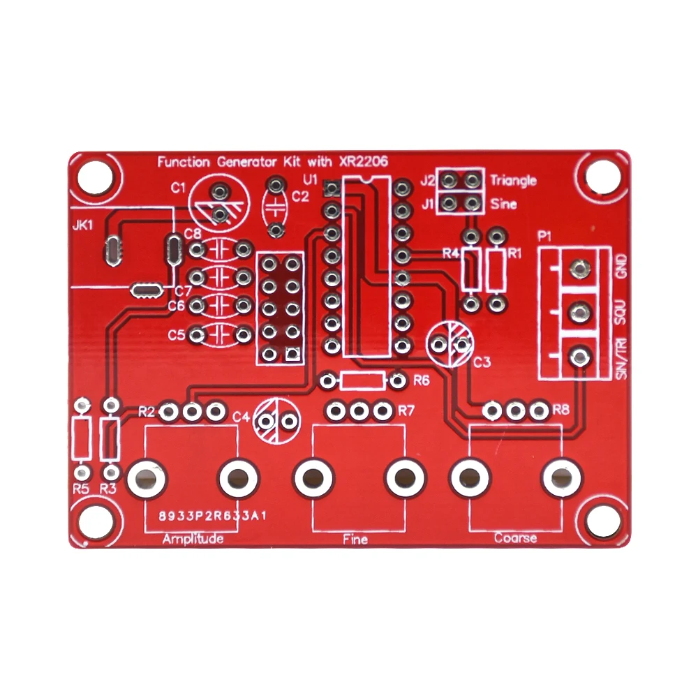 XR2206 High Precision Signal Generator DIY Kit Sine Triangle Square Waves 1Hz 1MHz Frequency Range Adjustable Frequency - Imagen 3