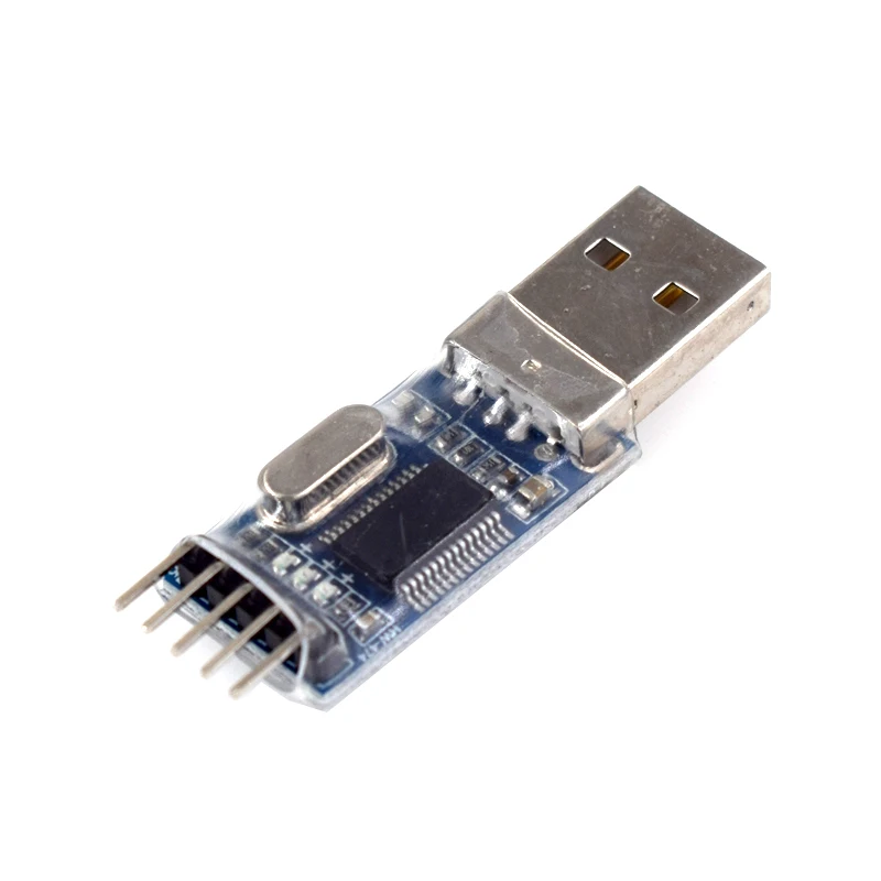PL2303 USB To RS232 TTL Converter Adapter Module DC 3.3V 5V PL2303HX STC Microcontroller Brush Machine Board - 画像 (2)